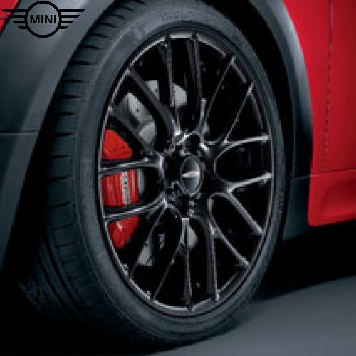 MINI純正 アロイ・ホイール JCWクロス・スポーク・チャレンジ R112 (ブラック)(7.0J...