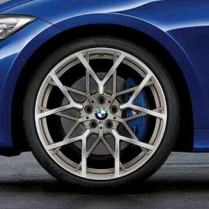BMW純正 M Performance アロイ・ホイール Yスポーク・スタイリング795M バイカラー (マット・フェリック・グレー) (8.0Jx20 ET:27)(G42/G20/G22)｜apdirect