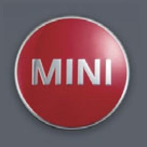 MINI純正 カラード・センター・キャップ (チリ・レッド) (56mm) (４個セット) (F54/F55/F56/F57/F60)
