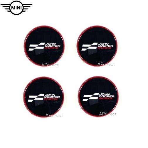 MINI純正 JCWホイール センター キャップ (56mm) (4個セット：1台分) (U25/J...