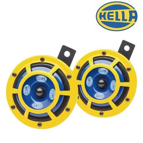 【HELLA HORNS/ヘラーホーン】SHARP TWIN TONE HORN 115dB（2個セ...