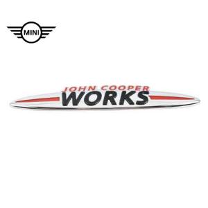 MINI純正 "JOHN COOPER WORKS"エンブレム (F56LCI/F57LCI)｜apdirect