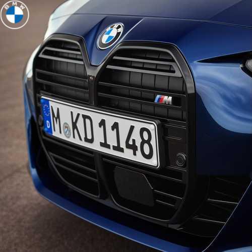 BMW純正 ブラック・キドニー・グリル (G26) (M440i) (後期)