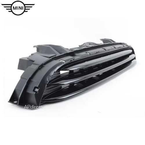 MINI純正 フロントグリル (ピアノ・ブラック) (F55/F56/F57)