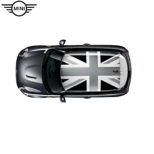 MINI純正 ルーフ・ステッカー "BLACK JACK" (ブラックジャック) (電動ガラス・サン...