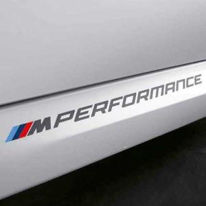 BMW純正 "M PERFORMANCE" ステッカー(2枚セット)｜apdirect