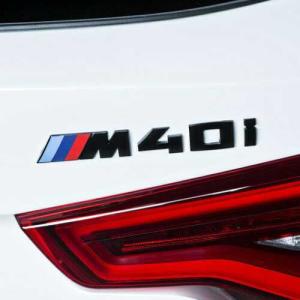 BMW純正 "M40i" エンブレム (ブラック) (G02)｜APdirect