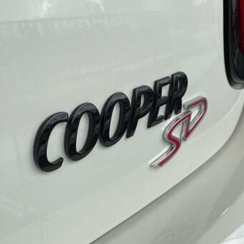 MINI純正 "Cooper SD" エンブレム (リヤ) (ピアノ・ブラック) (F54/F55/...