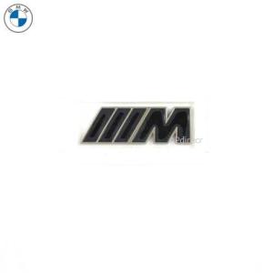 BMW純正 "M" エンブレム(ブラック／ブロンズ)(I20 iX)｜apdirect