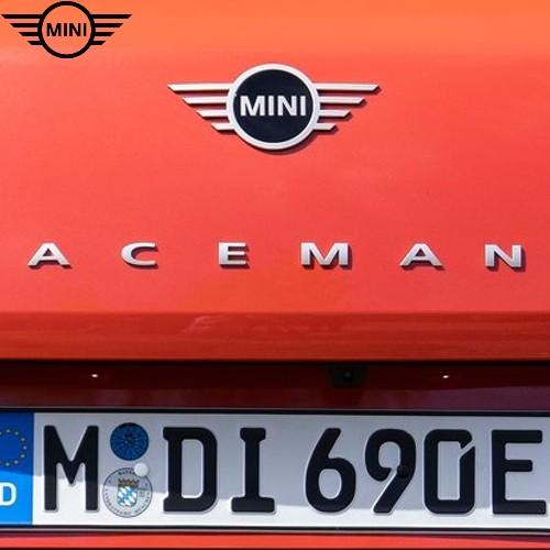 MINI純正  "ACEMAN" エンブレム (ヴァイブラント・シルバー) (J05)