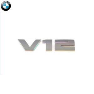 BMW純正 "V12" エンブレム(セリウムグレー)(Cピラー)(G11/G12)｜apdirect