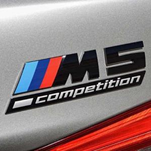 BMW純正 "M5 competition" エンブレム (ブラック) (F90)｜apdirect