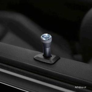 BMW純正/MINI純正 Crystal Clarity Swarovski (スワロフスキー) ドア・ロック・ピン(2個入り)｜apdirect