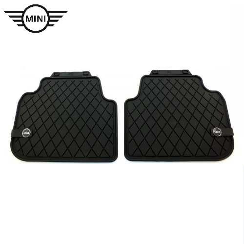 MINI純正 オールウェザー・マット・セット (エッセンシャル・ブラック) (リヤ) (F54)