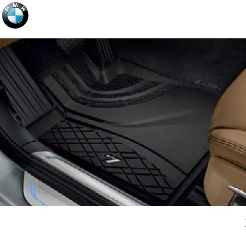 BMW純正 オール・ウェザー・フロアー・マット（ブラック）(フロント)（左ハンドル車用）(G11/G...