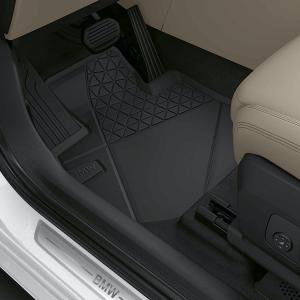 BMW純正 オール・ウェザー・フロア・マット・セット (ブラック) (フロント) (右ハンドル車用) (U06/U11/U10)｜apdirect