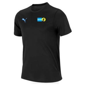 BILSTEIN ビルシュタイン オリジナル PUMA（プーマ）製 Nurburgring ロゴ スクエアドライニット Tシャツ 半袖　ブラック｜apdirect