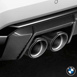 BMW純正 M Performance カーボンテールパイプ カバー 1個 (G87/G80/G81/G82/G83)｜apdirect