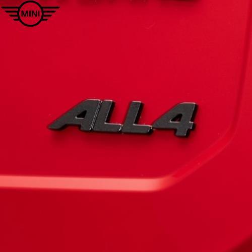 MINI純正  "ALL 4" エンブレム(ブラック)(U25)