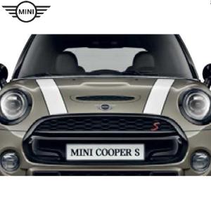MINI（ミニ） MINI純正 エンジンフード・ストライプ（ブラック／レッド