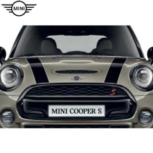 MINI（ミニ） MINI純正 エンジンフード・ストライプ（ブラック／レッド
