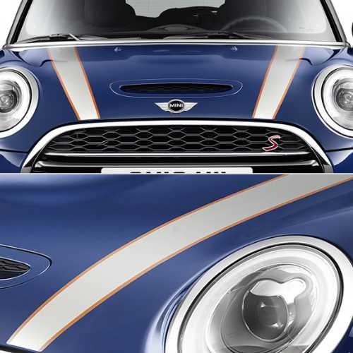 MINI純正 エンジンフード・ストライプ "MINI SEVEN" (ミニセブン) (F55/F56...