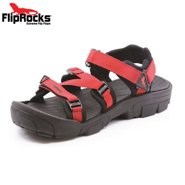 フリップロックス アルティメットサンダル（レッド）ウェーディングシューズ アウトドアサンダル トレッ...