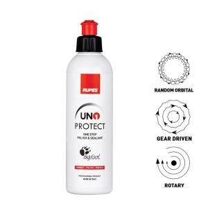 RUPES（ルペス） ビッグフット コンパウンド (UNO PROTECT) オールインワン ポリッシュ＆プロテクション（250ml）／カーポリッシング（車磨き）｜apdirect