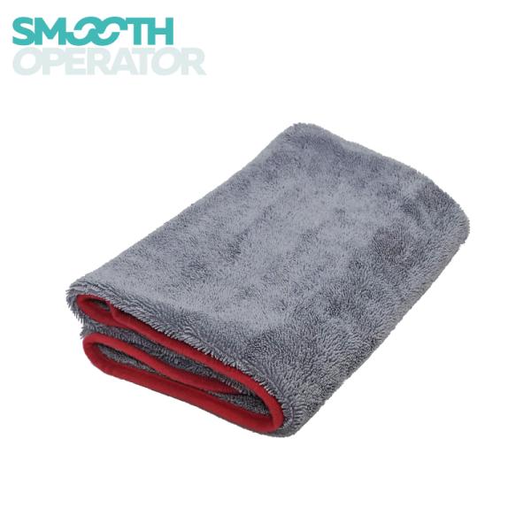 洗車用品 洗車タオル スムースオペレーター プレミアムマイクロファイバー 超吸水 大判サイズ