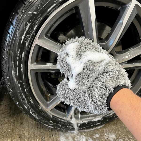 洗車用品  スムースオペレーター マイクロディテール　ホイールウオッシュミット　プレミアムウォッシュ...