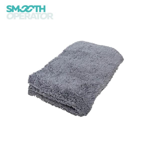 洗車タオル スムースオペレーター プレミアムマイクロファイバー 両面バフィングタオル フチなし 艶出...