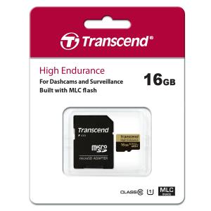 microSDHCカード 16GB Class10 高耐久 ドライブレコーダー向け SDカード変換アダプタ付き Nintendo Switch対応 Transcend製　TS16GUSDHC10V｜APdirect