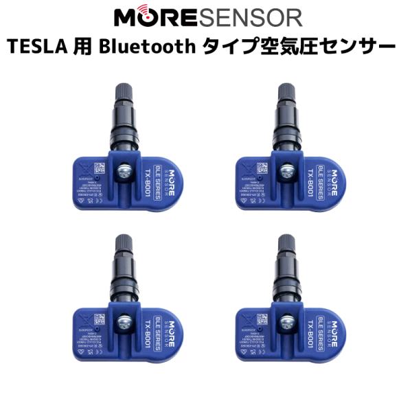 【純正互換あり】TESLA用　TPMSセンサー ４個セット タイヤ空気圧センサー Bluetooth...