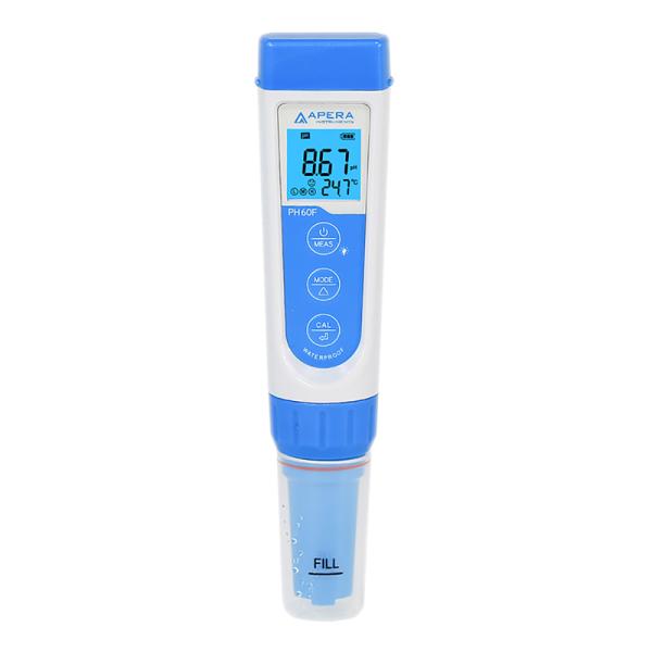 【正規品】 PH60F フラット型 pHテスター 測定器 精密 ポケットテスター アクアリム 化学 ...