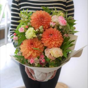 生花おまかせダリアアレンジメント ギフト 開店祝...の商品画像