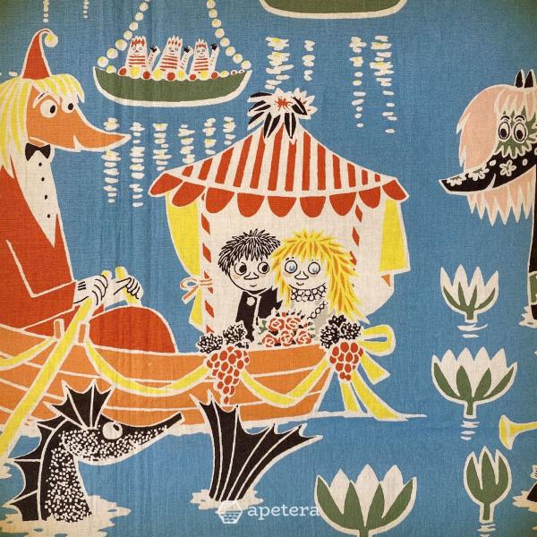 ヴィンテージファブリック／ムーミン Moomin／Who Will Comfort Toffle?／...