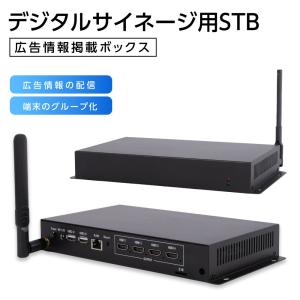 頂点デザイン デジタルサイネージ用STB Android11 多言語対応 大型