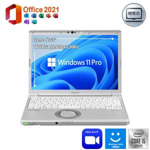 ☆15 在庫切れ 美品 中古モバイルパソコン 12.1インチ Windows11 Office2021 第6世代 Corei5 メモリ8GB SSD256GB Webカメラ 無線LAN Panasonic CF-SZ5