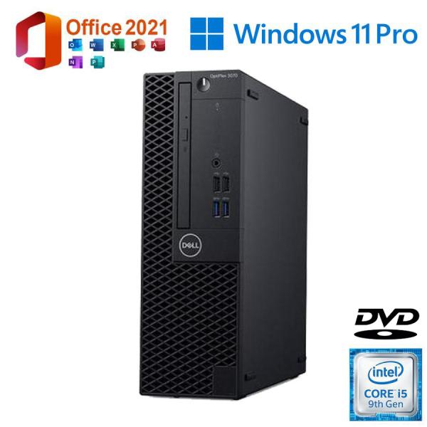 美品 Dell OptiPlex 3070SFF デスクトップパソコン Windows11Pro M...