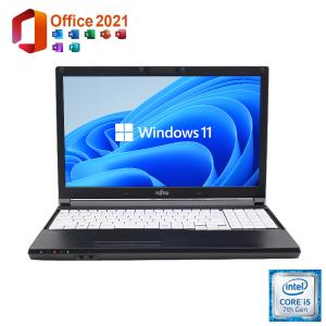 内観美品 中古パソコン ノートパソコン Windows11 Office2021 富士通 LIFEB...