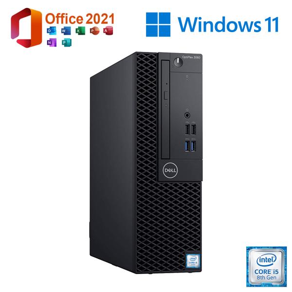 美品 中古パソコン デスクトップパソコン 省スペース Windows11 Office2021 DE...