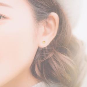 [20個] お椀皿 4mm ピアス [ ゴール...の詳細画像2