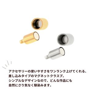 [1個] 留め具 マグネット * 差し込み式 ...の詳細画像3