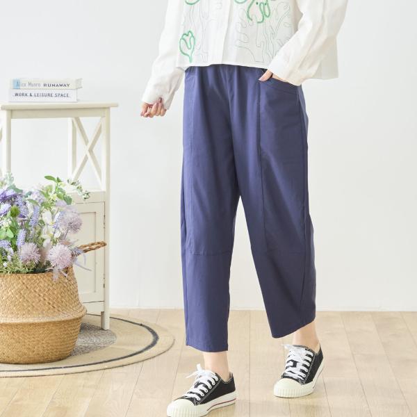 【Fashion Sale 23%OFF 6/7 23:59まで】タック入りバルーンシルエットパンツ...