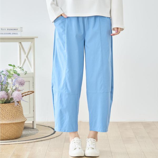 【SALE 30%OFF 8/26 10:00まで】タック入りバルーンシルエットパンツ【M~L】サッ...