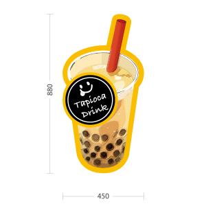 スタンド看板 タピオカドリンク デカドリンク ...の詳細画像1