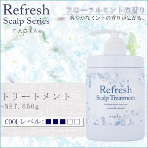 ナプラリフレッシュスキャルプ トリートメント650g napla  Refresh Scalp Series｜apishmono