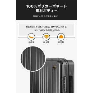 スーツケース 機内持ち込み フロントオープン ...の詳細画像3