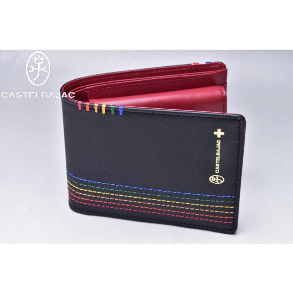カステルバジャック CASTELBAJAC イケテイ シェスト小物 クリスマス限定色 二つ折り財布