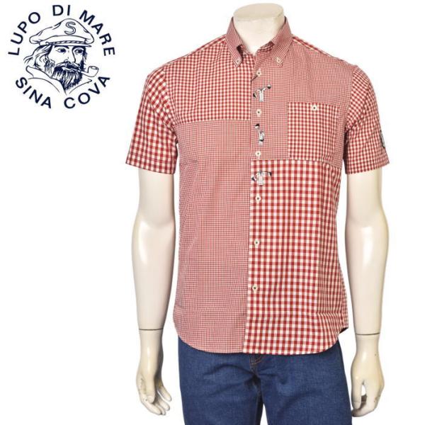 30％OFFセール！ シナコバ SINACOVA 春夏アイテム メンズ 半袖ボタンダウンシャツ アウ...